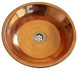 エジプトギフトショップVessel Pure Copper PolishedボウルBasinトイレ浴室洗面パンシンク