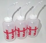 Mueller Quart Bottle with Straw Natural (Pack of 3) [並行輸入品]
