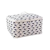 Fieans Collapsible Storage Bag, Blanket Bag, Closet Soft Storage Bag, Sweater Organizer Box with Zip