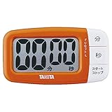 タニタ　でか見えプラスタイマー　フレッシュオレンジ　ＴＤ－３９４－ＯＲ