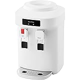 ニュートラル(Neutral) NEUTRAL ウォーターサーバー 卓上 家庭用 温水/冷水 コンパクト 2Lペットボトル専用 ほこり混入防止機能付き キャップ付き NR-K-WS3-WH ホワイト