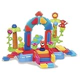 Battat Jungle Bristle Blocks Bucket Building Kit [並行輸入品]