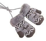 文字列[鹿]最適なベビーギフトと1ペア赤ちゃんの冬の手袋