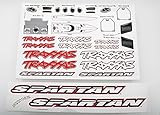 Traxxas Spartan Decal Sheet [並行輸入品]