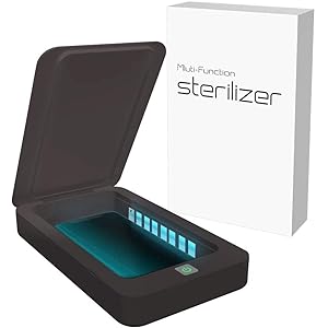 除菌器 スマホ 滅菌器 UV 紫外線 消毒ケース 携帯 歯ブラシ 除菌 殺菌 滅菌 抗菌 アロマテラピー機能付き 除菌ケ…