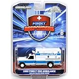 GREENLIGHT 1/64スケール 1992 フォード F-350 アンビュランス - ダラス・ポリス [並行輸入品]