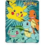Adorable Pokemon "We Choose" 40" x 50" Silk Touch Throw [並行輸入品]