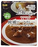 S&B 噂の名店 欧風ビーフカレー お店の中辛 200g S&B 噂の名店 欧風ビーフカレー お店の中辛 200g
