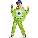 [SCLYX] モンスターズインク マイクコスプレ衣装 上下分離式3点セット 黄緑 ブルー帽子付 キッズ 子供 ユニセックス 男の子 女の子 超かわいい もえもえ 注目率100％ ハロウィンコスチューム キッズコスチューム ユニセックス おもしろい 
