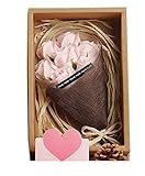 KIZAWA 枯れない花 ソープ フラワー プレゼント ギフト 大切な人 へ 感謝 の 気持ち を 伝える 花束 （ 敬老の日 母の日 バレンタイン ホワイトデー 入学 卒業 誕生日 結婚記念日 七夕