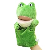 Remeehi ハンドパペット　動物 手 人形 アニマル ハンド パペット 幼児 情操 教育 親子 おもちゃ 知育 人形劇 小道具　物語　カエル