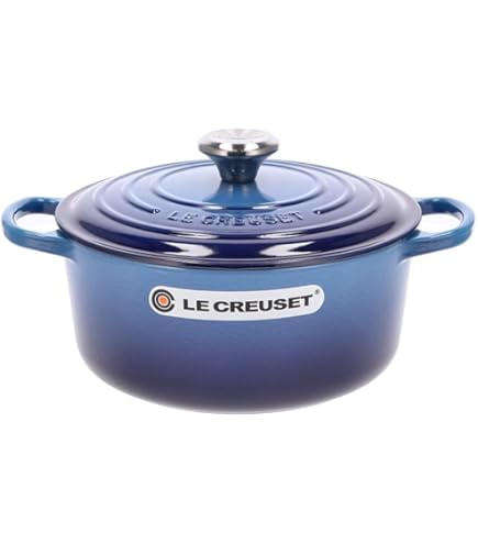 ル・クルーゼ ココット ロンド 20cm 両手鍋 ブルー Le Creuset 【並行輸入品】 ル・クルーゼ ルクルーゼ 両手鍋