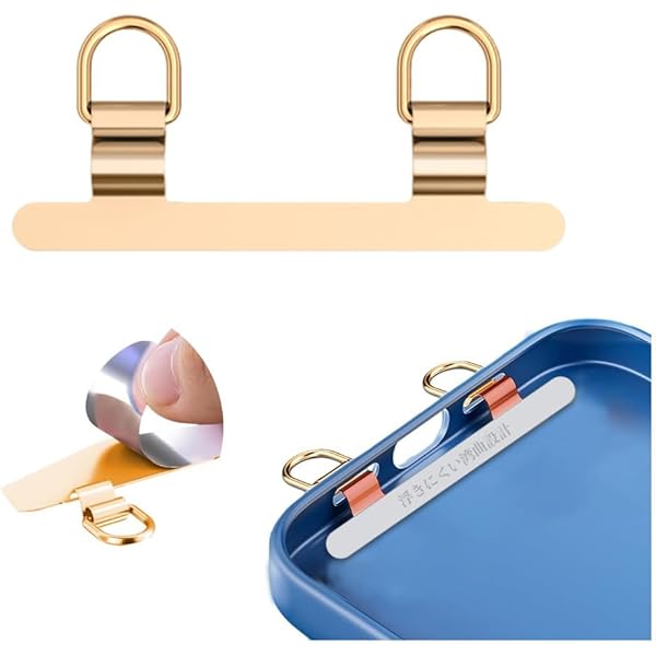 Amazon.co.jp: [ZENIX DESIGN TECH] スマホ ストラップホルダー 2口