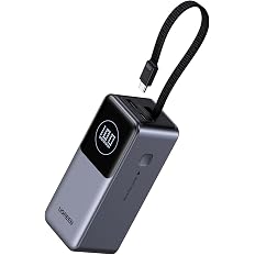 「UGREEN USB-Cケーブル内蔵モバイルバッテリー (130W) PB723」がクーポンでさらに20%OFF!