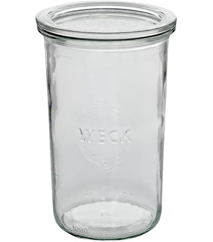 Amazon｜WECK ガラス保存容器 モールドシェイプ 750ml WE-743｜保存