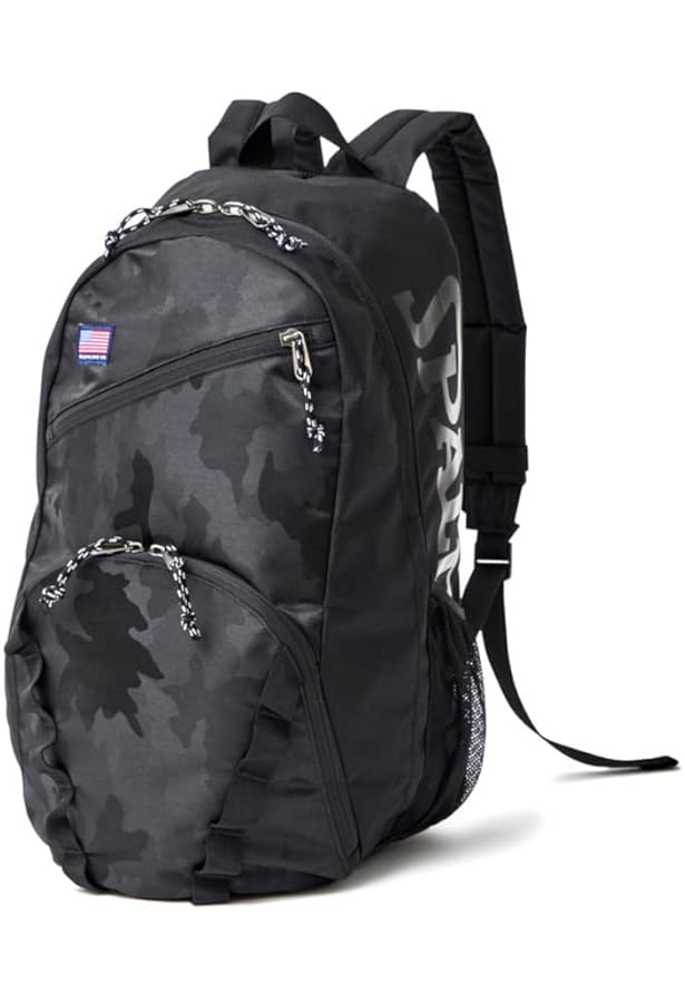 Amazon | [スポルディング] ヴァーシティ ブラック×ゴールド 50-022GD