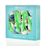 Baby Bandana Drool Bib - baby bibs and burp cloths with Snaps - Soft Absorbent Infant and Toddler Ac