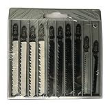 Baoblaze ソーブレード　HSSおよびHCS　鋸刃　木工工具　カッター　Tシャンクジグソー　10本セット　全2サイズ - ＃2