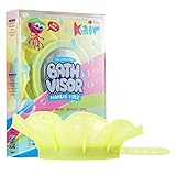 Kair Air Cushioned Bath Visor with Adjustable Strap Shampoo Shield Shower Visor V3 Newest (Yellow)