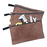 QEES　ツールバッグ 道具袋 工具バッグ 便利　３セット　防水　化粧品　作業道具　工具小物整理ケース　多機能袋