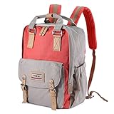 kissfairyママバッグレディースバッグマザーバッグ旅行バックパック品質おむつバッグデイパック多機能防水Nappyバッグ L レッド