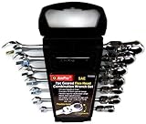 Ampro T42393 Geared Combination Flex Wrench Set SAE 7-Piece [並行輸入品]