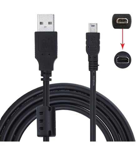 BRENDAZ Câble USB Mini-B 8 Broches Compatible Avec Les