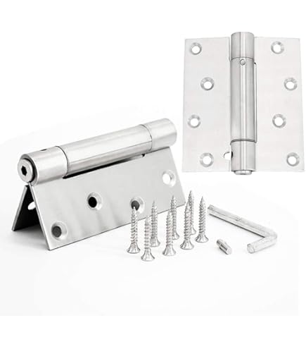 Amazon | タキゲン ステンレス平型蝶番 穴あき B-1078-16 | 平蝶番