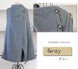 あったか ママエプロン おんぶ 抱っこ紐 ベビーキャリー ママケープ ママベスト UV対策 日本製 ママコート ファムベリー 秋冬用 フリースグレー