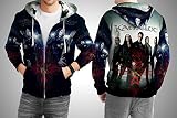 Kamelot電源メタルRock BandカスタムFullprint昇華Tシャツ 4L