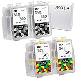 Canon BC-340 / BC-360 用・ BC-341 / BC-361 用 各２個 詰め替えインク【バウストア】