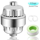 advcerバスシャワーフィルタ シルバー ADV_Shower_Filter_8AG_S01