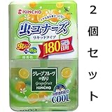 天然にこだわった虫よけ成分　虫コナーズ　リキッドタイプ　１８０日用　グレープフルーツの香り　４００ｍＬ　２個セット