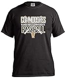 NCAA Vanderbilt Commodores Baseball Bats半袖快適カラーTシャツ、スモール、ブラック