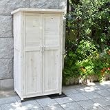 木製物置150(ホワイト) WS-1500WHT (SST)