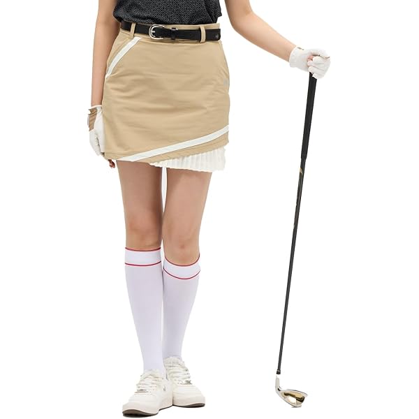 Amazon.co.jp: Puma Golf Skirt, W, PF, Tech Line, Cardboard Knit
