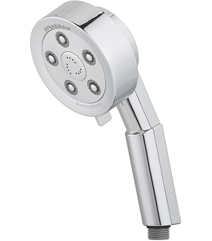 Speakman Rio VS-1240 Handbrause – 5 Sprühmodi, 2,5 GPM, Poliertes Chrom, 1,5 M Schlauch