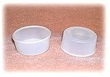 ホワイト半透明プラスチックプラグFits A 1インチ穴( 144 / Pkg )