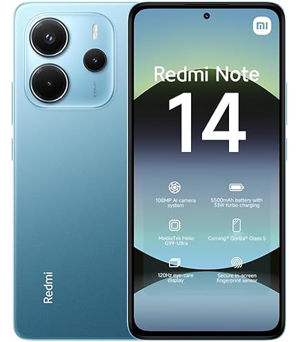 Xiaomi Redmi Note 14 4G 6GB 128GB Lime Green : Amazon.com.au