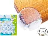 ItsyKidsyCare Cushion Corner Guards Clear 8 pack | 3M adhesive for baby safety [並行輸入品]