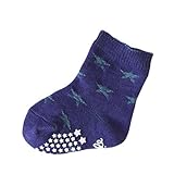 (靴下屋)kutsushitaya ベビー 星柄リンクスソックス9〜11cm ダークバイオレット
