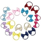 (スマイル)smile かわいい ベビー＆キッズ シンプル ヘアゴム 髪結び アクセサリー シュシュ 10カラー 20個セット