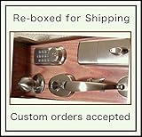 Entrance Keypad Dead Bolt Handle/Knob, includes all hardware-to install in any Door-Handle on outsid