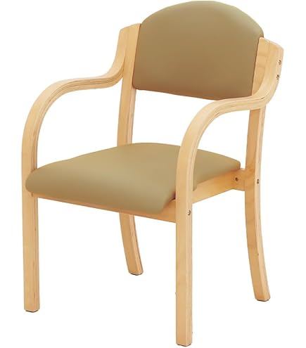 貞対椅子製作所｜介護用ダイニングチェア｜Care-AC-111 LBブラウン 貞