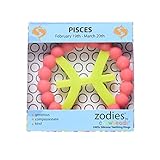 Chewbeads Baby Zodies Teether - Pisces (Feb. 19 - Mar. 20) - Turquoise by Chewbeads