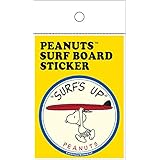 PEANUTS(ピーナッツ) PEANUTS SURF BOARD STICKER ピーナッツ サーフボード ステッカー スヌーピー SURF'S UP シール サーフィン 品番:SNP-19002