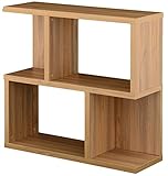 背面化粧仕上げマルチウォールシェルフ★Loke（ローク）：90x90Sタイプ ダークナチュラル(dark natural)