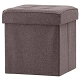 不二貿易 ボックススツール ディノ 37.5×37.5×38cm ブラウン 85853