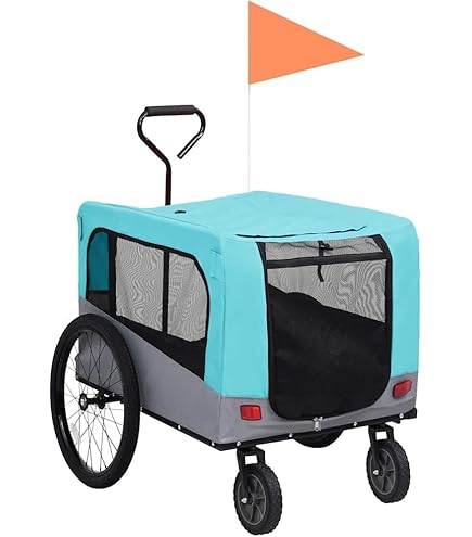 美品 多機能ペット用トレーラー＆ストローラー Amazon.co.jp: ペットバイク犬用トレーラー、旅行用自転車