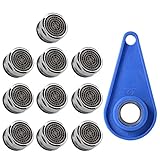 XCSOURCE 10個 節水泡沫器　 泡まつキャップ　24mm蛇口の交換部品　ガスケット付き　HS925